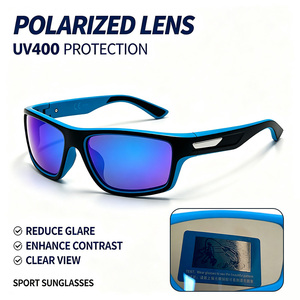Gafas de Sol Deportivas Polarizadas con Protección UV400 para Hombres y Mujeres, Ideales para Ciclismo, Pesca, Conducción, Running y Actividades al Aire Libre - Product Image 1