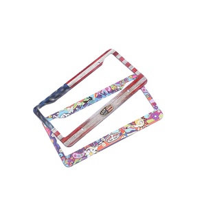 Khung Số Giấy Phép Chrome Nhựa Abs Chất Lượng Cao Với Logo In Tùy Chỉnh - Product Image 1