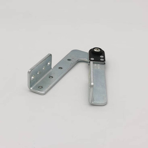 Furniture Hinge Steel Surface Mount 180-270 Degree Silent Adjustable Multi Position Hardware Accessory - Product Image 1