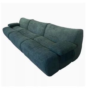 Sofá Modular de Bloques de Bambú Combinables, sin Marco, con Esponja de Alta Resiliencia, Empaquetado al Vacío, para Sala de Estar de Apartamento - Product Image 2