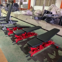 Banc de musculation professionnel à inclinaison variable (plate, déclinée, inclinée) pour salle de sport commerciale, directement de l'usine