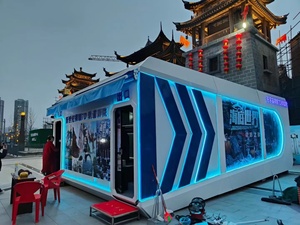 5D 9D Flying Theatre Simulator Sistema de pista de vuelo de metal interior para centros comerciales y aeropuertos - Product Image 4