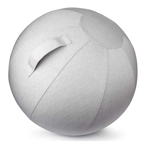 Sedia a Sfera in PVC 55cm, Leggera e Autoportante, Set per Esercizi di Yoga Ergonomici per Attivare la Postura, per Ufficio, Dormitorio, Casa e Palestra - Product Image 1