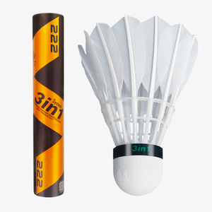 Vente directe d'usine : Volant de badminton durable et stable en plumes d'oie de Chine, en gros, pour l'entraînement sportif - Product Image 1