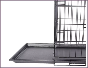 Cage à chien en métal pliable de 48 pouces, grande cage à chien <span class=keywords><strong>XXL</strong></span>, cages à chien empilables pour grands chiens, cage à chien en gros - Product Image 6
