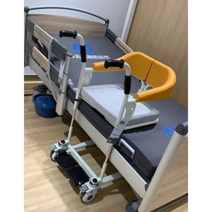 รถเข็นวีลแชร์ Maikangxin พร้อมเบาะรองนั่งแบบมีที่นั่งชักโครก รับน้ำหนักได้ 150 กก. สำหรับผู้สูงอายุเพื่อช่วยในการเคลื่อนที่ - Product Image 1