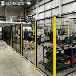 Valla de seguridad modular de malla soldada para robots de formación <span class=keywords><strong>profesional</strong></span>, especificación estándar para estaciones de robots de entrenamiento de habilidades - Product Image 2
