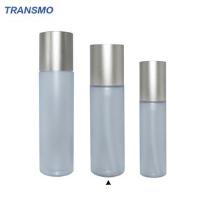 Bouteilles pulvérisatrices en plastique en gros, flacon cosmétique transparent à pompe, flacon de lotion vide, conteneur de voyage, étiquette privée - Product Image 6