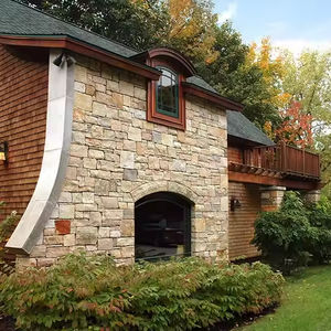 L'ardoise de prix usine couvre de tuiles le faux revêtement artificiel de <span class=keywords><strong>pierre</strong></span> de culture pour le revêtement extérieur de maison - Product Image 5