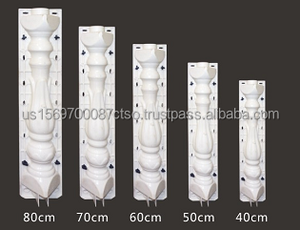 Moldes Decorativos de Plástico ABS 2025, Resistentes y Duraderos, para Jardín Exterior, Barandilla, Valla, para Fundición de Concreto, Varios Tamaños - Product Image 6