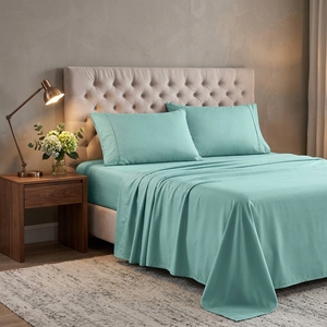 <strong>Utopia</strong> <strong>Bedding</strong> 4-Piece Queen Size Sheet Set 200TC Brushed Microfiber Polyester Oeko-Tex Certified Solid Sheet Sheet Pillowcases - Product Image 2