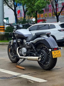 Motocicleta Retro Gris Piedra 300, Motor de 300cc Refrigerado por Agua, Manejo Suave, Ideal para Viajes de Fin de Semana, Motor Potente de 300, 200-400C - Product Image 4