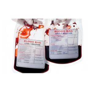 Sıcak satış hayvanlar tek çift üçlü kan toplama çantası veteriner için 450ml kan transfüzyon çantası - Product Image 1