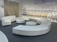 Weißes Sofa-Möbelstück aus Sinofur für Party, Club, Event und Hochzeit