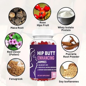 Bonbons gélifiés à la protéine <span class=keywords><strong>de</strong></span> lactosérum naturelle, produits <span class=keywords><strong>de</strong></span> beauté pour adultes, améliorant les hanches et les fesses, avec des bienfaits éclaircissants pour la peau - Product Image 4