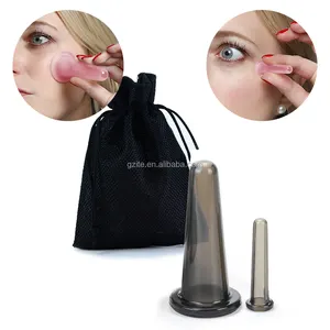 <span class=keywords><strong>Celulitis</strong></span> Kit Forma Mejillas Linfático Fascia Masajeador Terapia Facial Ventosas Copas - Product Image 1