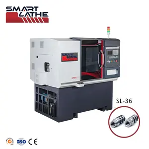 저렴한 비용으로 CNC 선반 공작 기계 CNC 선반 경사 침대 cnc 선반 기계 시계 제조 업체