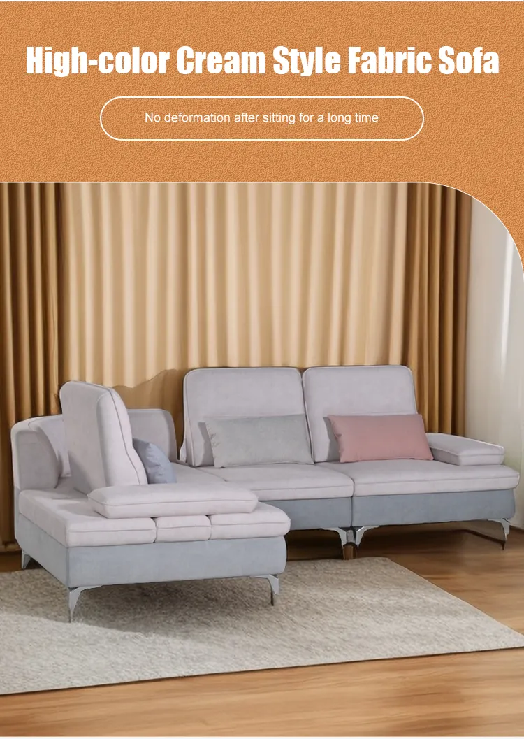 Groothandel Woonkamer Sofa Set 4-zits Bank Sectionele Bank