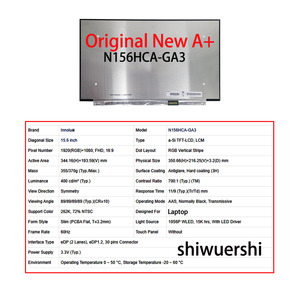 SHIWUERSHI Écran LCD 15,6 pouces 1920x1080 EDP 30 broches N156HCG <span class=keywords><strong>EN1</strong></span> GT1 <span class=keywords><strong>N156HCE</strong></span>-<span class=keywords><strong>EN1</strong></span> N156HCA EBB EBA EAB GA3 GA4 EA1 - Product Image 4