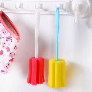 Éponge à long manche en PP écologique pour le nettoyage des bouteilles et des tasses – Vente en gros - Product Image 2