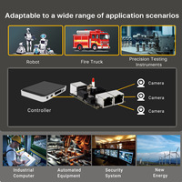 Module de commutation compact YN-IES103 à 3 ports 30W PoE (AF/AT) - Commutateur réseau mini non géré empilable Transmission 10/100/1000 Mbps