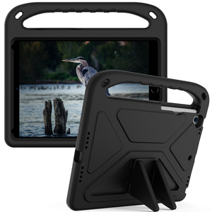 Kid <span class=keywords><strong>Funda</strong></span> Tablet <span class=keywords><strong>Funda</strong></span> para <span class=keywords><strong>iPad</strong></span> 10,9 10,5 10,2 11 <span class=keywords><strong>10th</strong></span> <span class=keywords><strong>Generation</strong></span> Air 3 10,5 EVA <span class=keywords><strong>Funda</strong></span> con correa para A2757 A2777 A2696 con portalápices - Product Image 2