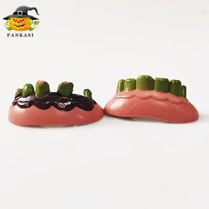 Pankasi - Dentaduras Postizas de Resina para Disfraz de Halloween, Accesorios de Disfraces Unisex para Fiestas - Product Image 1