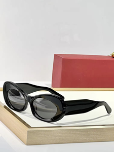 Gafas de Sol de Lujo con Armazón Ovalado Clásico de Diseño de Marca de Moda 2025, Unisex, Hechas a Mano con Armazón de Acetato, Lentes de Otras Marcas Hechas en China - Product Image 2