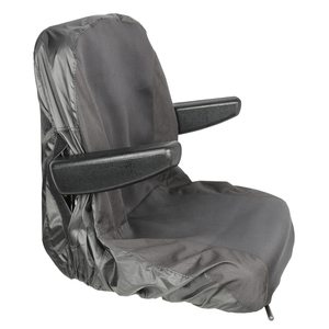 Funda para Asiento de Tractor Cortacésped, Impermeable, con 2 Bolsillos de Almacenamiento, Tamaño Mediano, Color Negro - Product Image 6