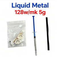 Pâte thermique liquide OEM pour CPU, GPU, carte graphique, ordinateur portable, dissipation thermique, composé thermique liquide pour PS5, 128 W/mK