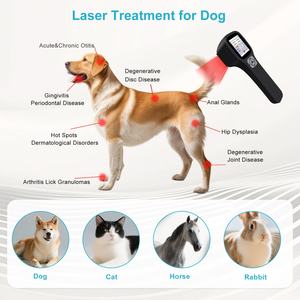 Alat Terapi Laser Dingin LLLT Kelas 4 untuk Hewan (650nm 808nm) untuk Fisioterapi Nyeri Arthritis pada Hewan - Product Image 3