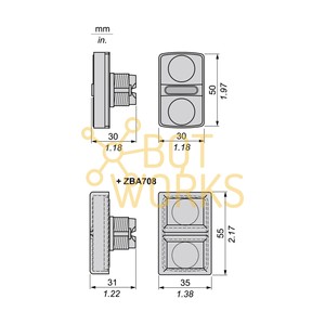Schneider Electric ZB5AW7A1720 - Nuovo - Product Image 1