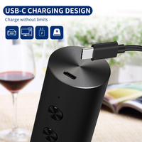 USB Oplaadbare Elektrische Kurkentrekker Automatische Kurkentrekker Professionele Wijnflesopener voor Thuis Bar Feest Restaurant