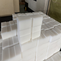 Manchon de rouleau en plastique PE résistant à l'abrasion et aux produits chimiques pour composants de machines OEM, taille personnalisée, fabricant OEM