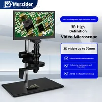 Microscope industriel optique 3D MSD415 à champ de vision ultra-étendu, détection de haute qualité, rotation à 360 degrés, circuit d'observation 3D
