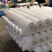 Huzhou usine Jumbo rouleau de nylon taffetas étiquette vêtements étiquettes de vêtement