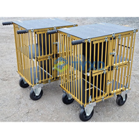Cage pliable pour chien en aluminium, 4 Beter, cage pliable pour chien pour exposition canine