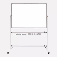 Tableau blanc 90*150cm, chevalet simple face, petit tableau noir portable, effaçable, tableau noir magnétique vertical, idéal pour une utilisation au bureau
