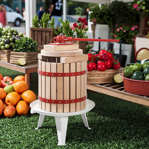 Presse-agrumes commercial en bois extérieur professionnel 12L presse à main Orange Durable multicolore pour moteur de noyau d'usine de transformation de fruits - Product Image 1