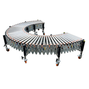 NaiLi elektriksiz taşıma sistemi teleskopik makaralı konveyör yerçekimiyle taşımalı makaralı konveyör makaralı konveyör fabrika kullanımı için - Product Image 4