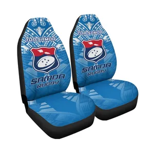 Samoa Rugby Toa Samoa Blue Style Car Seat Protector Durable Auto Accessories Wholesale Universal Size Automobile Seats Protector