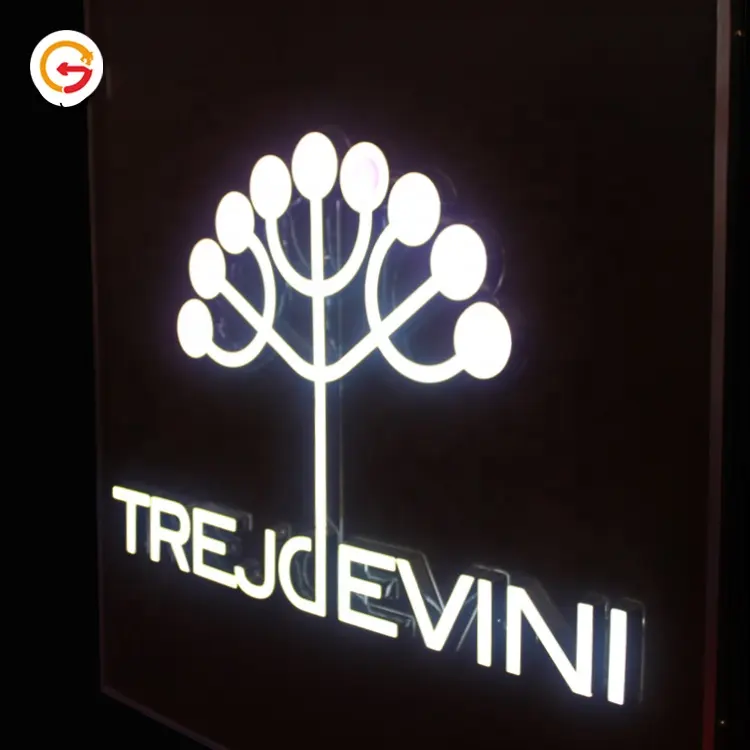 JAGUARSIGN מותאם אישית חזית מוארת מכתב סימן Led לוגו סימן עבור חנויות מוצק אקריליק Led אותיות יצרן