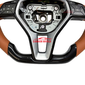 Volante Deportivo Negro Piano para Mercedes-Benz W204 Clase C 2007-2014 C180 C200 <span class=keywords><strong>C220</strong></span> CDI 4MATIC C63 <span class=keywords><strong>AMG</strong></span> - Product Image 5