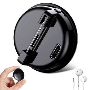 Mini Grabadora de Voz Digital Portátil con Clip, Activación por Voz, Tipo Pin - Product Image 1