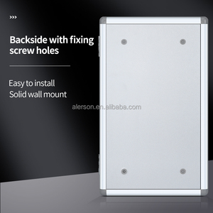 Bán Buôn Wall Mount <span class=keywords><strong>Key</strong></span> Khóa Hộp Lưu Trữ Với 48 Móc Chìa Khóa Tủ An Toàn Khách Sạn Nhôm Treo Tường Tủ Chìa Khóa - Product Image 3