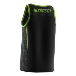 Uniforme de Kick Boxing Personalizado para Fitness, Sublimado, Informal, Estilo Tailandés, 100% Poliéster, Chaleco Deportivo para Hombre - Product Image 4