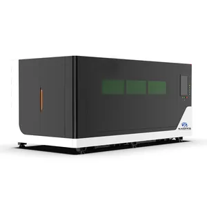مبرد مياه التصنيع باستخدام الحاسب الآلي الألياف المعدنية آلة القطع بالليزر السعر مع IPG ليزر مولد