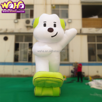 Costume gonflable de mascotte fabricant costume gonflable de chien adulte dessin animé costume gonflable grandeur nature de chien