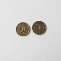 Fabricant professionnel de pièces de monnaie en plastique en vrac argentées, dorées, en euros, en nickel, en penny, en jetons, petites pièces de monnaie