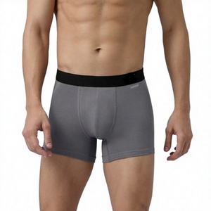 Calzoncillos bóxer de cintura media para hombre, 95% algodón superpeinado y 5% elastano, con logotipo personalizado OEM al por mayor, antibacterianos - Product Image 5